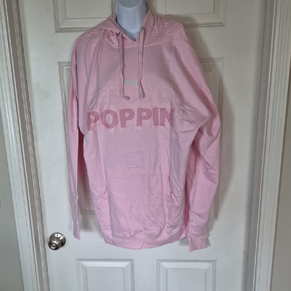 Pink Hoodie Sweatshirt